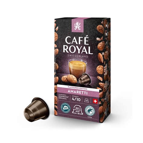 Caf Royal Amaretti Capsules Pour Nespresso