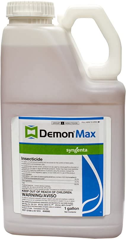 Demon Max Insecticide Cypermethrin 1 Gal Seed Barn