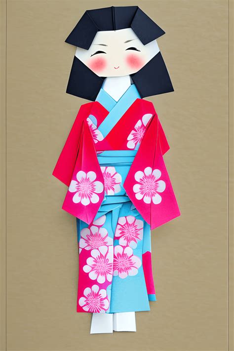 Traditional Japanese Paper Dolls