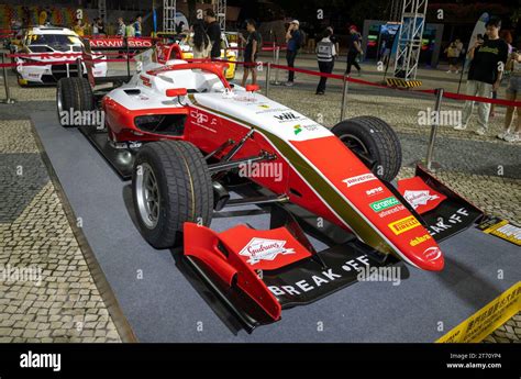 Race cars on display at the Macau Grand Prix 2023, Macau, China Stock Photo - Alamy