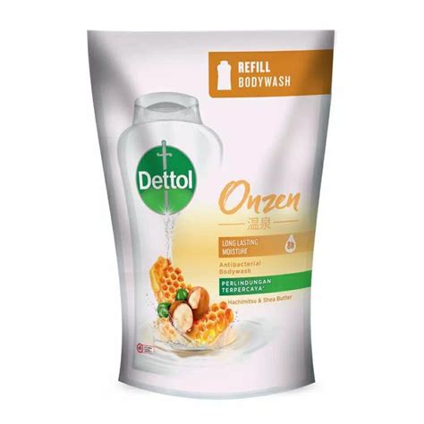 Jual Dettol Body Wash Onzen Hachimitsu And Shea Butter Sabun Mandi Cair