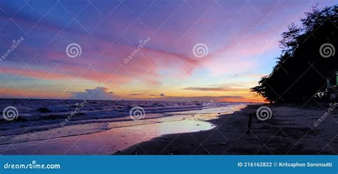 Power Of Color Stock Photo Image Of Horizon Coast 216162822