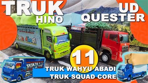 Truk Hino 500 Truk Ud Quester Gandeng Kiki Core Wahyu Abadi Truk Rendy