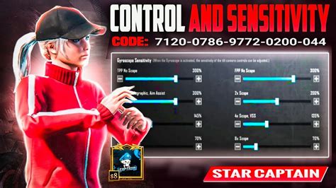 New Star Captain Sensitivity Update Star Captain Control Code