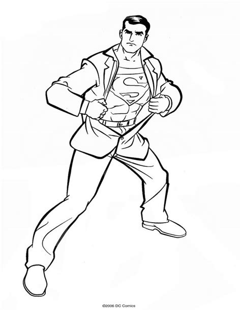 71 dessins de coloriage superman à imprimer sur LaGuerche Page 7