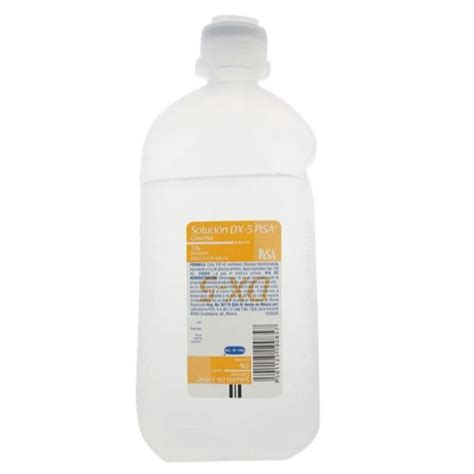 12 Pzas Solución Mixta Dx 5 Y Cs De 1000ml Glucosa Pisa Pisa Inyectable