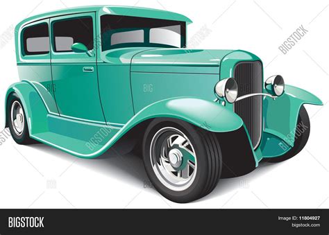 Classical Hot Rod Vector Photo Free Trial Bigstock