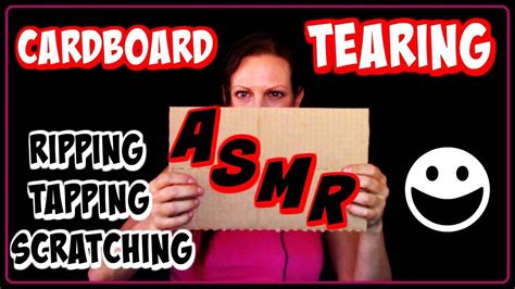 Asmr Cardboard Ripping Tapping Scratching Sounds Request Video Youtube