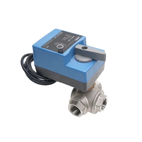 Winvall V Electric Actuated Way Ball Valve Motorized Stainless