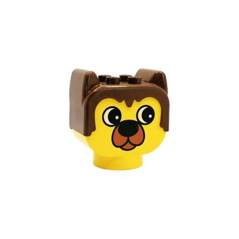 Duplo Yellow Bear Head Brick Owl Lego Marketplace