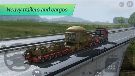 Truckers Of Europe V Mod Apk Unlimited Money Fuel Menu