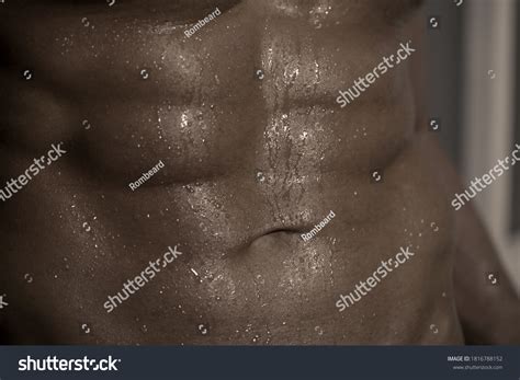 Стоковая фотография 1816788152 Sexy Mans Muscular Body Nude Torso Shutterstock