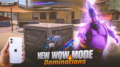 New Wow Mode • Bgmi 60fps Montage • Quick Clutches On Iphone 12 • 🔱