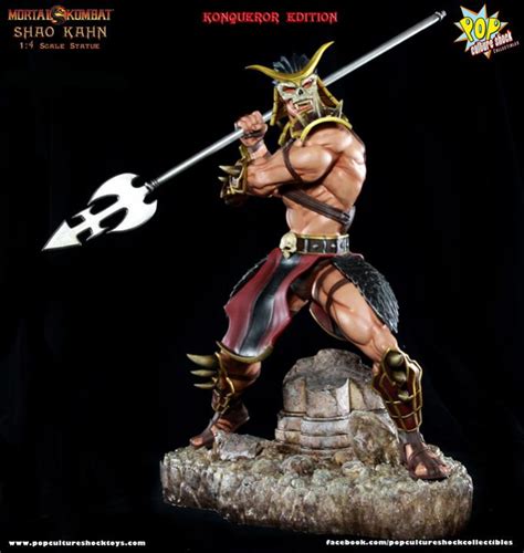 Shao Kahn Mortal Kombat 1 4th Scale Statue [pop Culture Shock] Hi Def Ninja Pop Culture