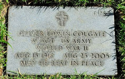 Oliver Edwin Colgate (1916-2005) - Find a Grave Memorial