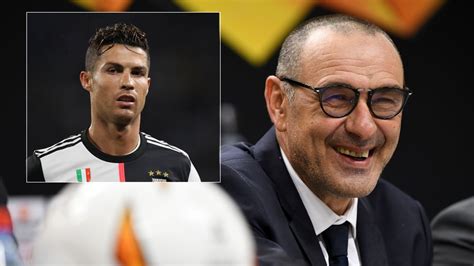 I Want To Help Ronaldo Break More Records Sarri Sets Out Stall At