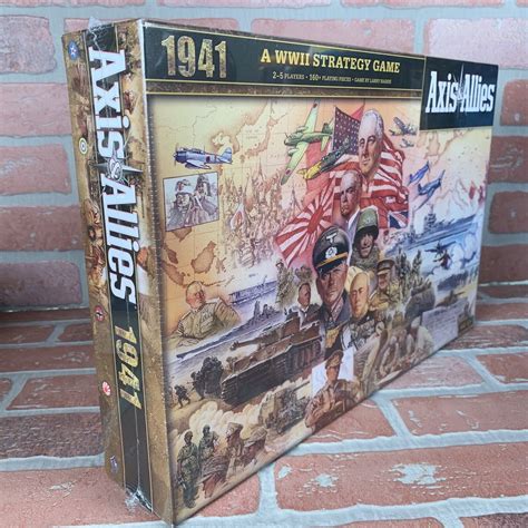 Axis And Allies 1941 Board Game Wizards Of The Coast Hasbro Avalon Hill