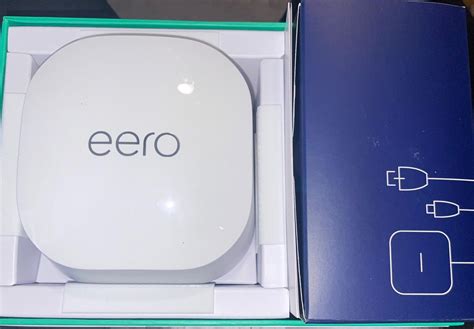 Eero 6 Dual Band Mesh Wi Fi 6 Router R010001 With Original Box