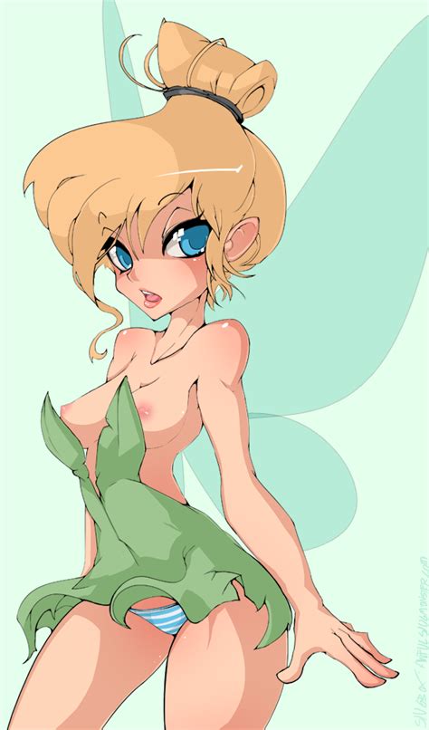 Rule 34 1girls Blonde Hair Blue Eyes Breasts Disney Fairy Female Hair