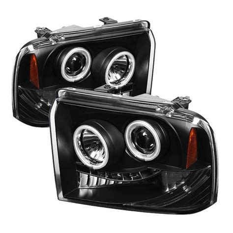 Ford F Superduty Spyder Projector Headlights Ccfl Halo Led