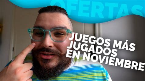 Juegos más jugados en Noviembre en Steam Deck de OFERTA YouTube