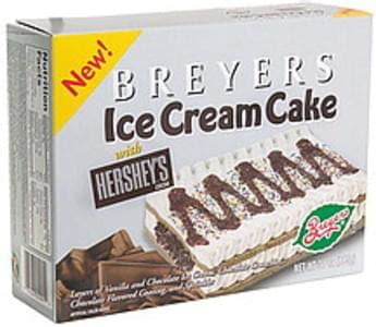 Breyers Ice Cream Cake with Hershey's Cocoa - 31 oz, Nutrition Information | Innit