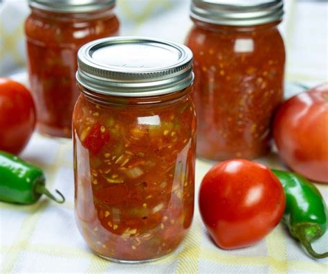 Basic Tomato Salsa For Canning • Curious Cuisiniere