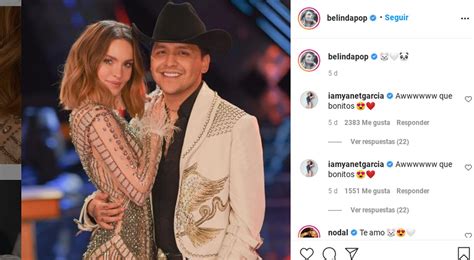 Derroche De Miel Belinda Y Christian Nodal Le Hacen La Competencia A