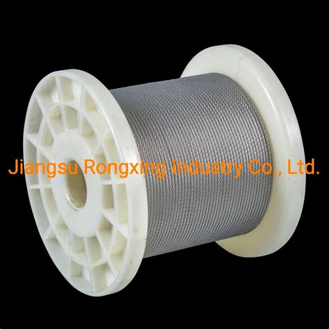 Chinese Factory SUS 304 316 1 7 0 8mm Stainless Steel Wire Rope China