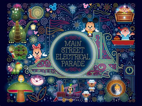 Main Street Electrical Parade (2019) by Jerrod Maruyama on Dribbble