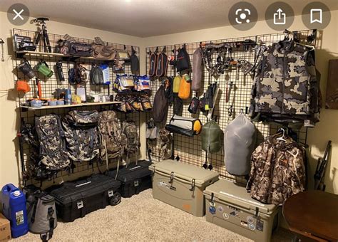 Hunting storage ideas | Hunting room decor, Hunting room design ...