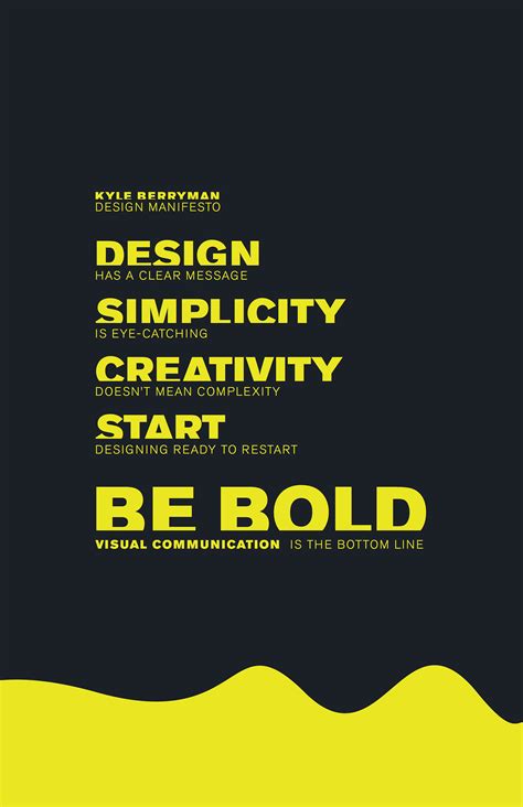 Design Manifesto Poster