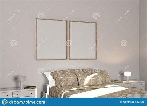 Vertical Frames Mockup Template Isolated On Transparent Background