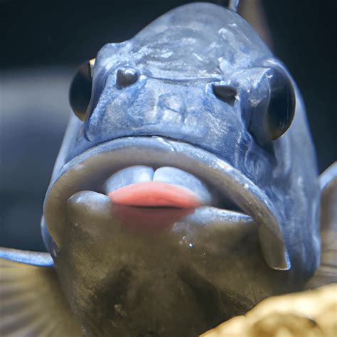 Funny Fish With Tongue Sticking Out Creative Fabrica