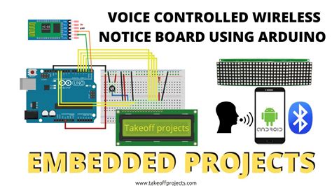 Voice Controlled Wireless Notice Board Using Arduino Embedded Systems