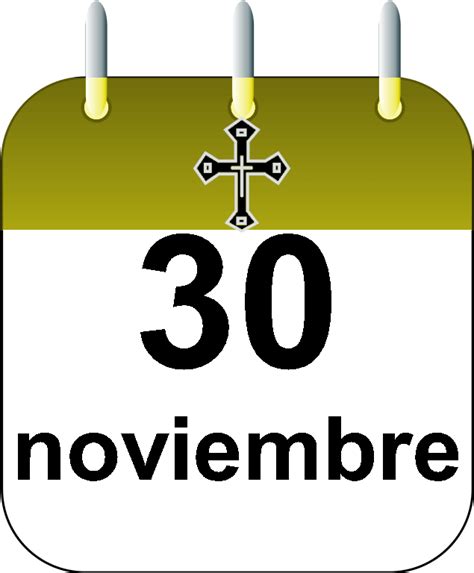 Santoral 30 De Noviembre Calendario