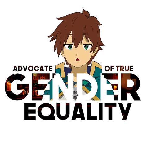 Konosuba Kazuma Of Gender Equality Poster Digital Art By Justin Davis