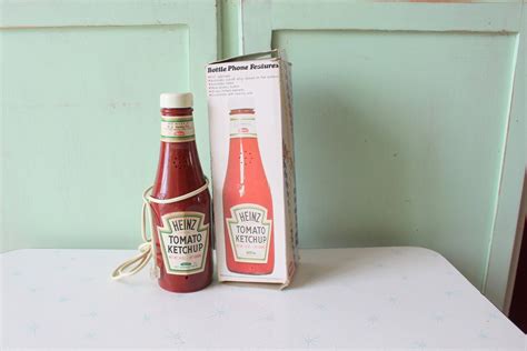 1984 Heinz Tomato Ketchup Phoneretro Mod Diner Rad Etsy