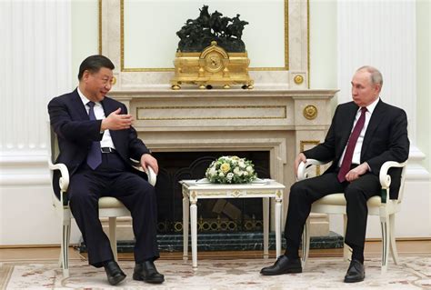 Xi Meets Putin In Moscow Both Leaders Have In Depth Exchange In