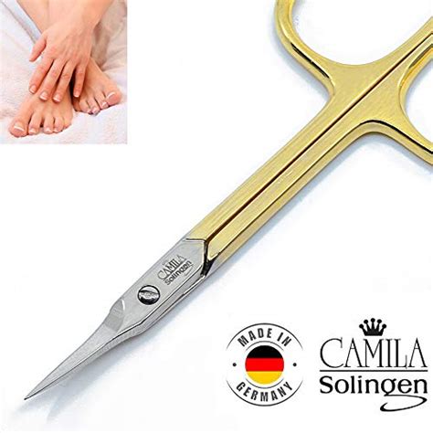 Camila Solingen CS04 Professional Nail Cuticle Scissors Hypoallergenic