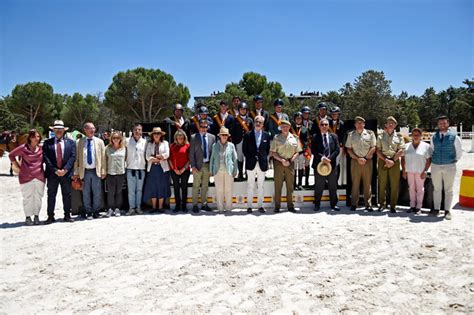 Proclamación de los nuevos Campeones de España de Concurso Completo