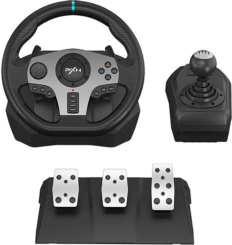 270 900 Racing Wheel PXN V9 USB PC Race Game Driving Steering Wheel