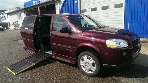 Side Entry Wheelchair Accessible Van Sidewinder