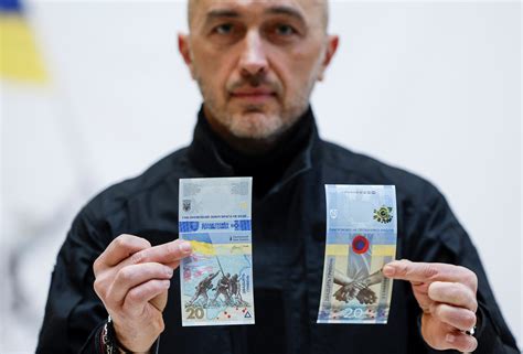 Ukraine Unveils Banknote For Anniversary Of Russian Invasion