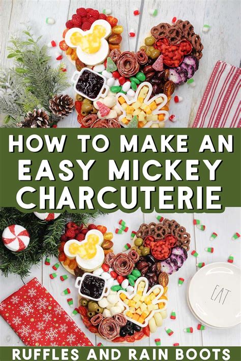 Mickey Mouse Charcuterie Board Recipe Charcuterie Charcuterie