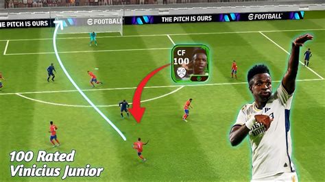 Rated Vinicius Junior Cf Just Wow Efootball Pes Mobile