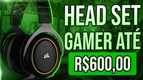 5 Melhores Headset Gamer BOM e Barato até 600 Reais CUSTO BENEFÍCIO