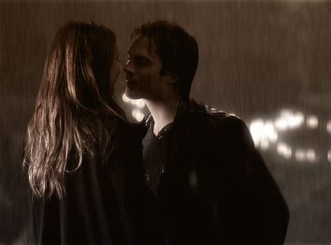 Delena Rain Kiss Instagram Niandelenatvd Via Tumblr Image