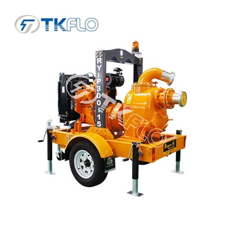 Tkflowpumps Sled Type Self Priming Transfer Chemical Municipal Supply