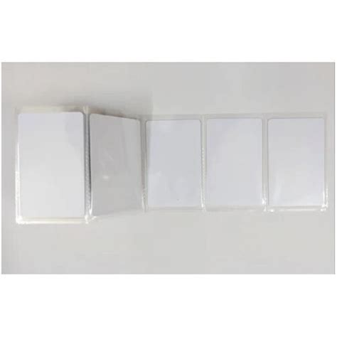 Single Card Packing Thermal Plain White All Purpose Pvc Card At Best